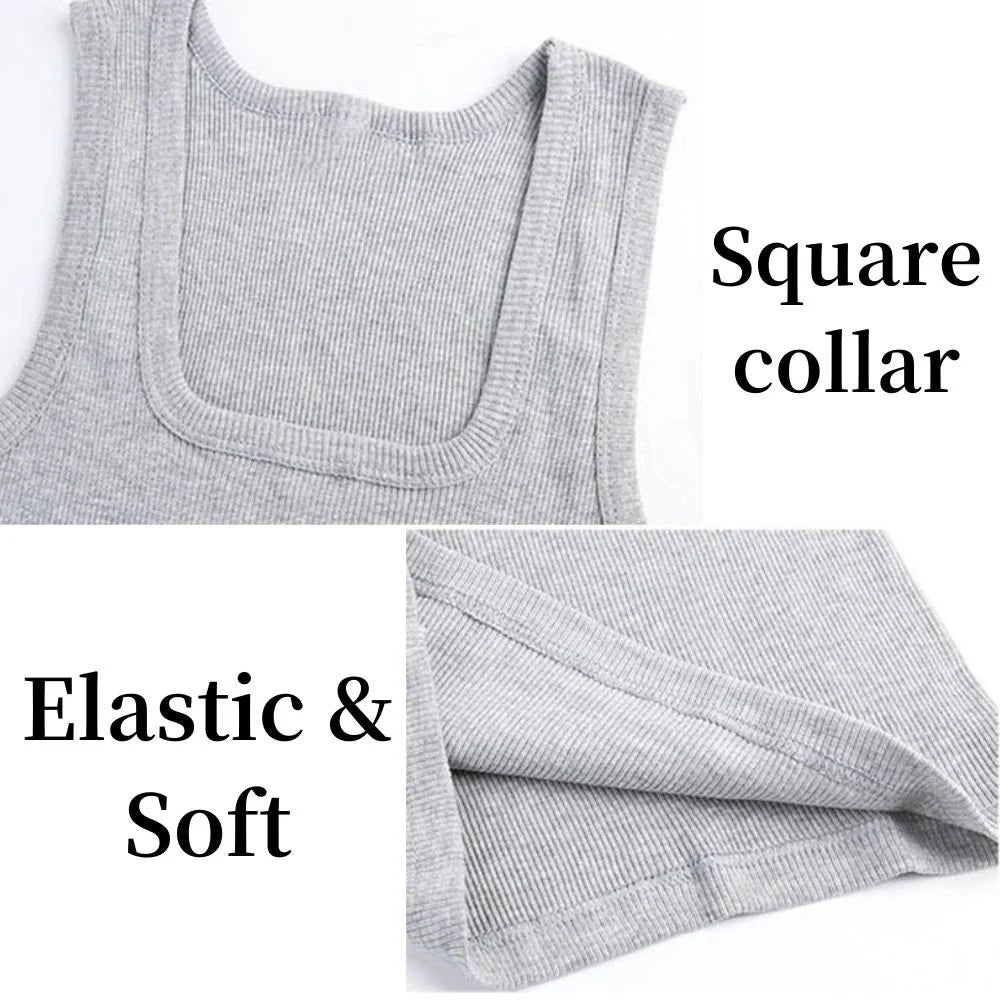 Summer Cotton Tank Top