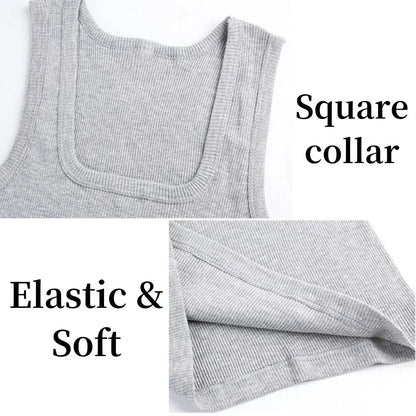 Summer Cotton Tank Top