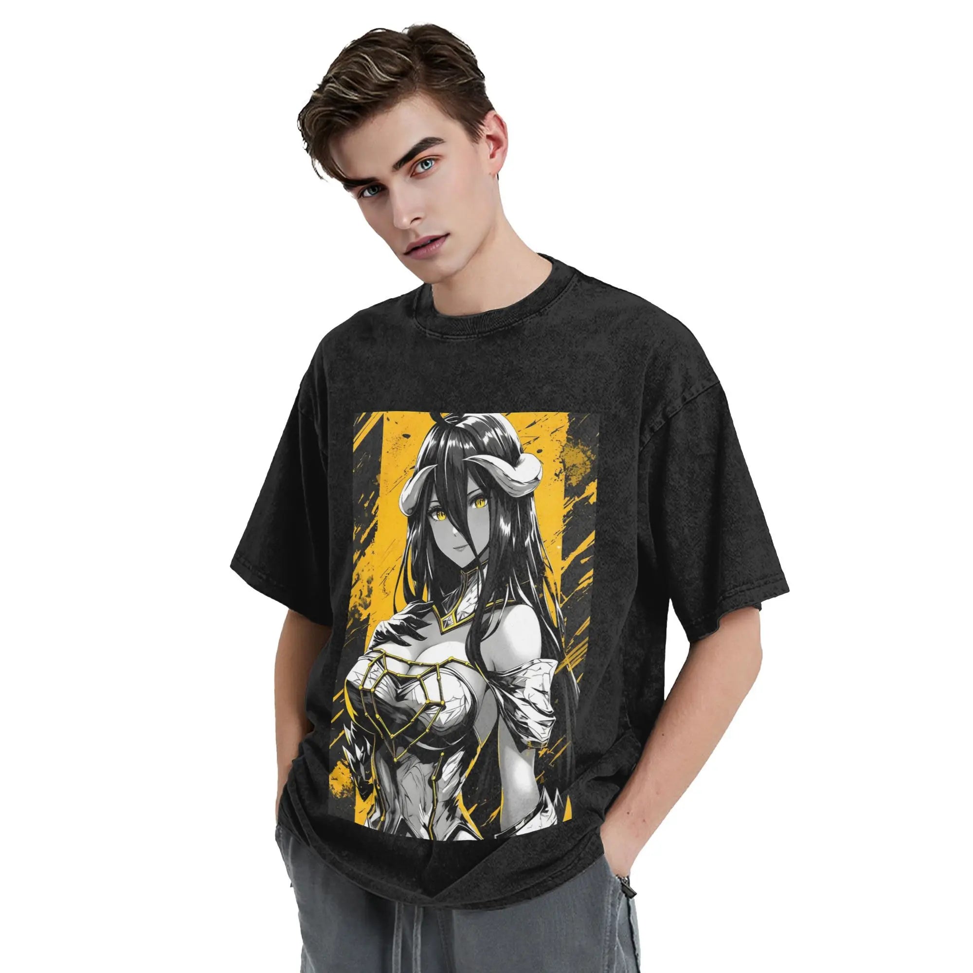 Men’s Overlord T-Shirt | Albedo Pop Art Graphic Tee