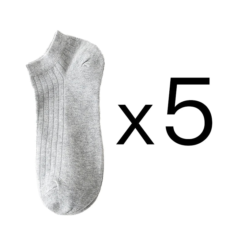 Women’s Solid Casual Cotton Ankle Socks - Amazing G
