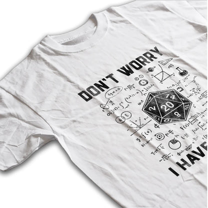 Dungeon Dragon “I Have a Plan” D20 Graphic T-Shirt | RPG Streetwear Tee