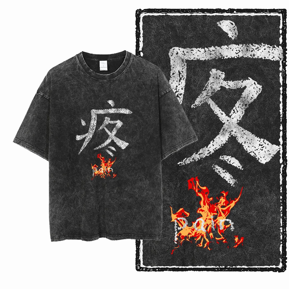 Bodybuilding Acid-Washed Graphic T-Shirt | Vintage Streetwear Unisex Tee