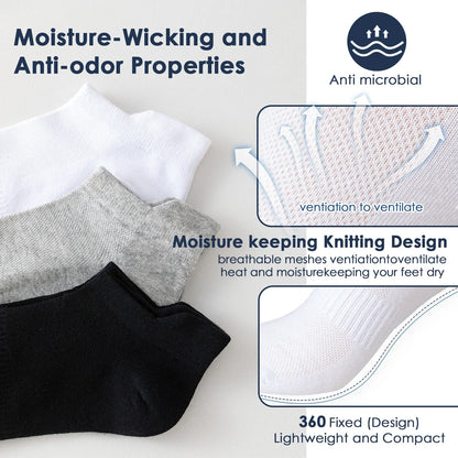 6 Pairs Ankle Socks