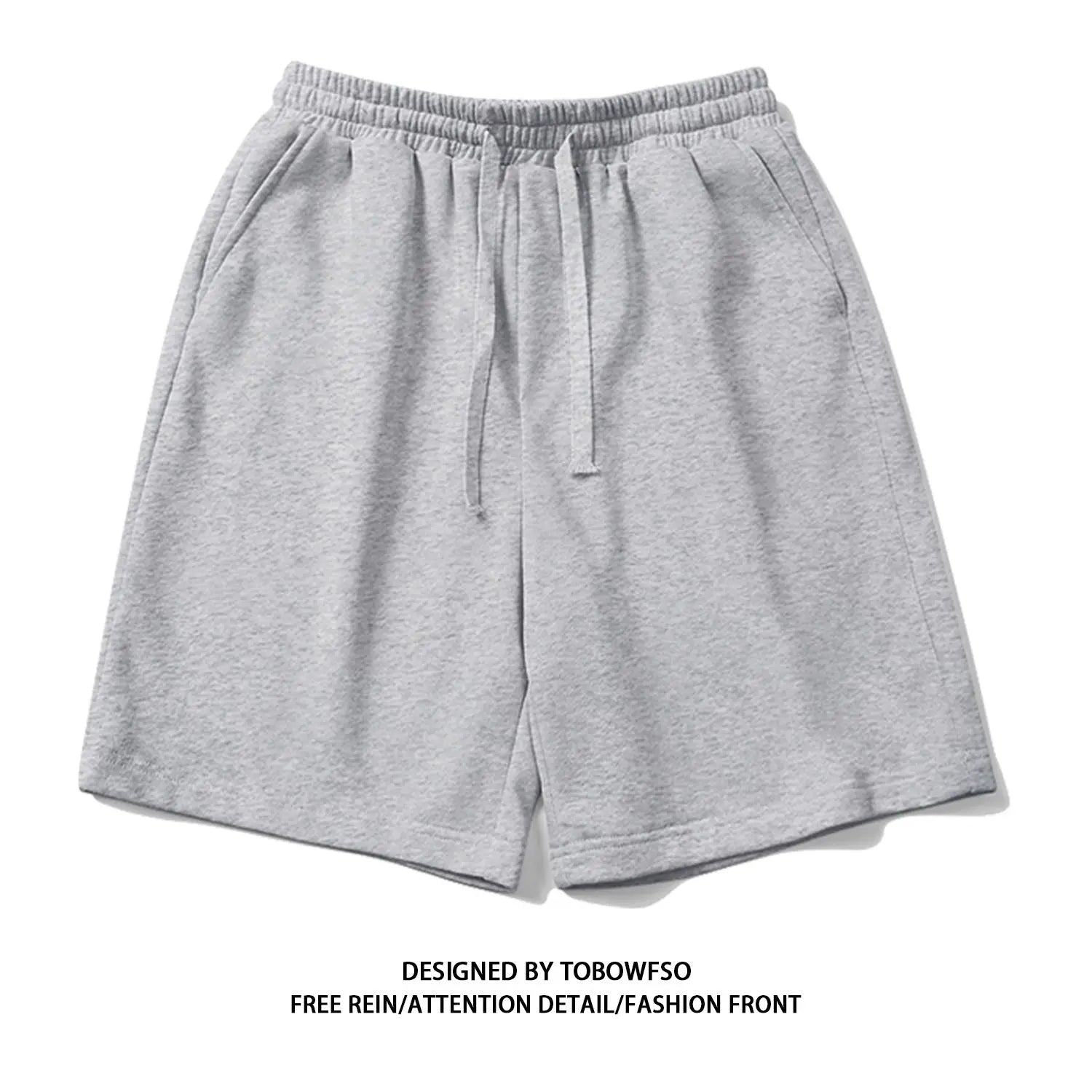 100% Cotton Simple High Street Shorts Men&