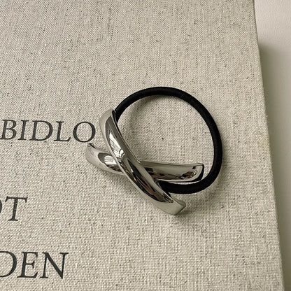 Irregular Golden Metal Hair Band for Women &amp; Girls