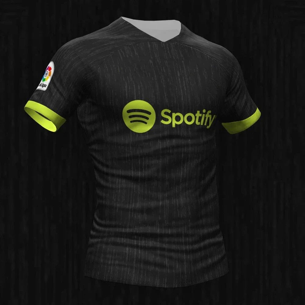 Barcelona Concept Football Jersey | Breathable Quick-Dry Oversized T-Shirt for Men