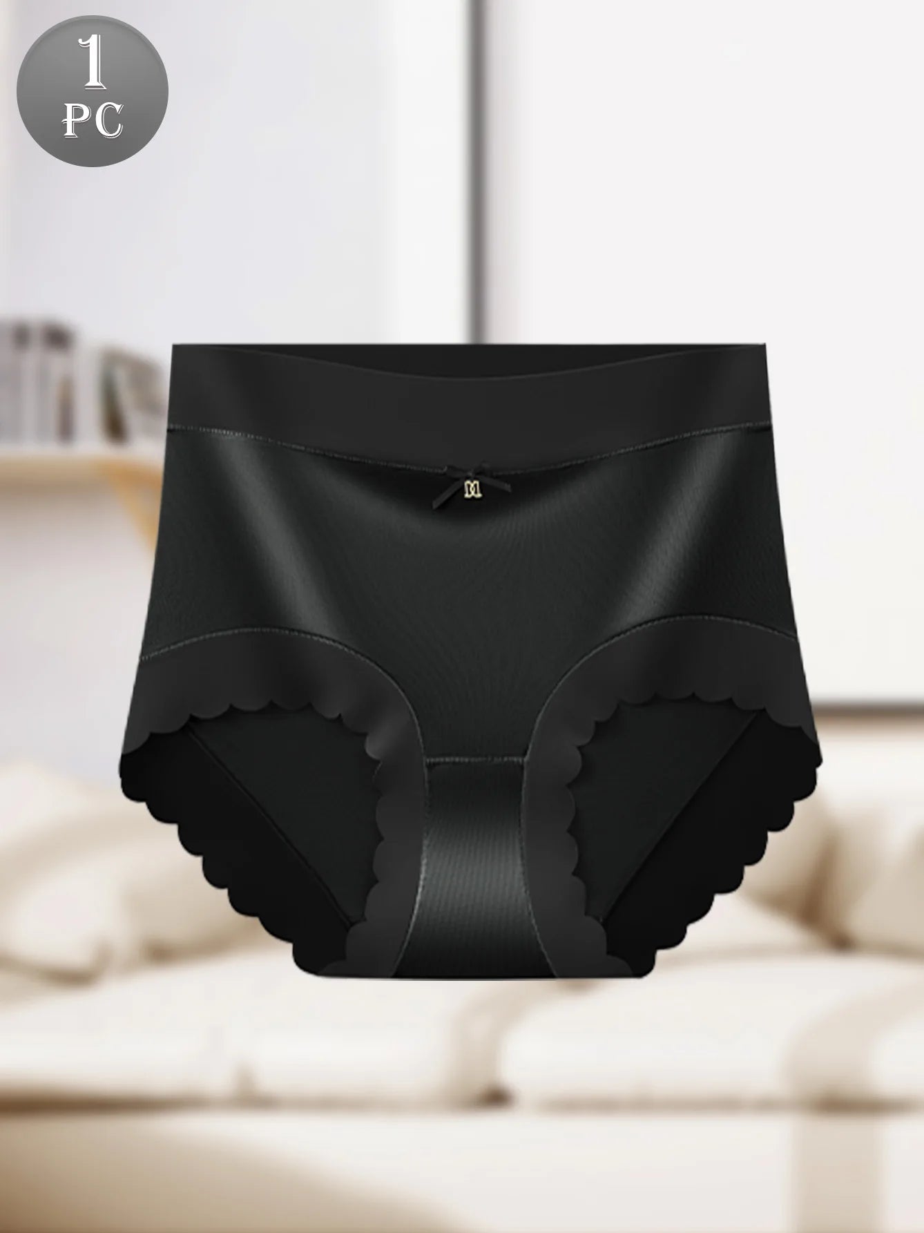 Women’s Breathable Ice Silk Underwear - Soft, Smooth Touch, Sexy Bow Decoration, Perfect for Everyday Comfort