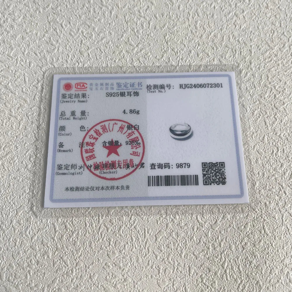 925 Sterling Silver Vintage Gold Hoop Earrings