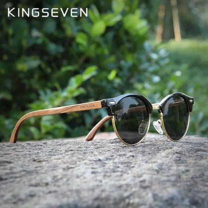 Handmade Black Walnut Wood Sunglasses