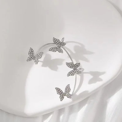 Butterfly Zircon Ear Cuff Clip – No Piercing Needed