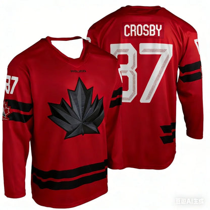 McDavid Canada Ice Hockey Jersey Special Edition Tee | 3D Print Breathable Unisex Sport T-Shirt