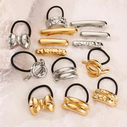 High-Quality Thick U-Shaped Metal Hair Band for Women
