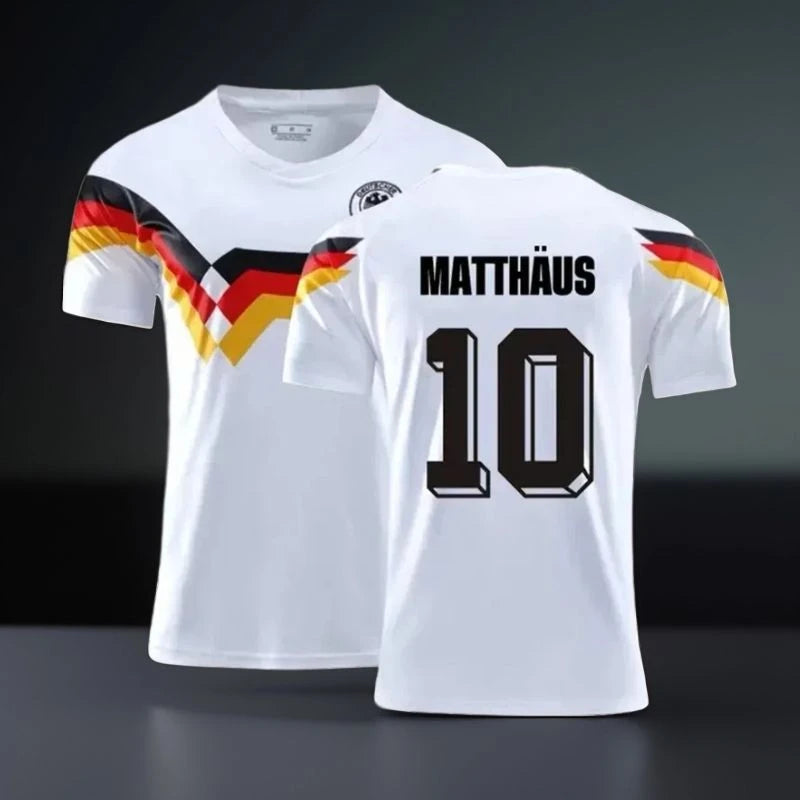 German National Football Team Kids Jersey | Euro Cup Style Quick-Dry Summer Sports Shirt