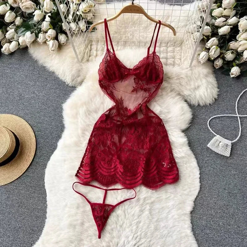 Bunny Girl Wrapped Chest Playsuit Sexy Slim Fit Lingerie