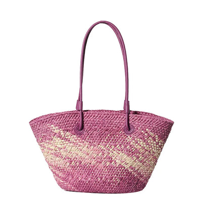 Woven Summer Beach Handbag for Women