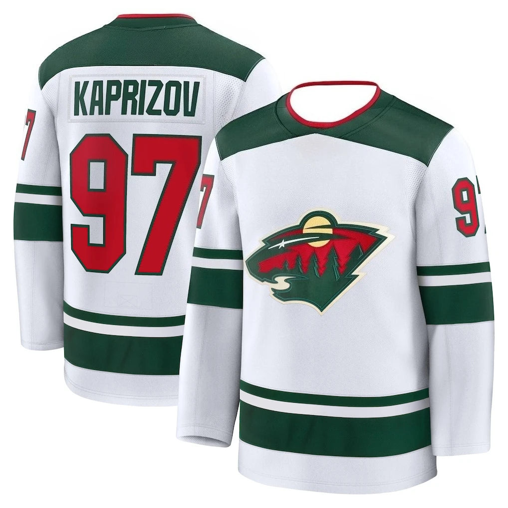 Hockey Jersey Iconic Winged Wheel Logo Long-Sleeve 3D HD Print Shirt | Unisex Fan Apparel