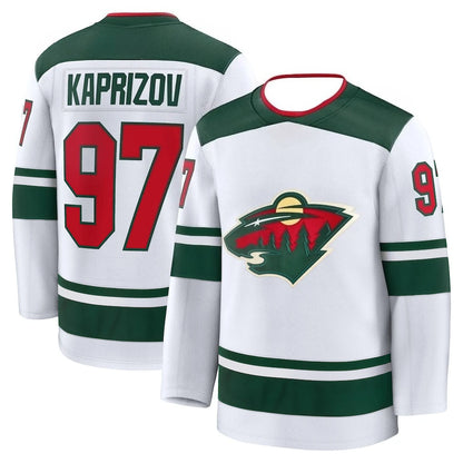 Hockey Jersey Iconic Winged Wheel Logo Long-Sleeve 3D HD Print Shirt | Unisex Fan Apparel