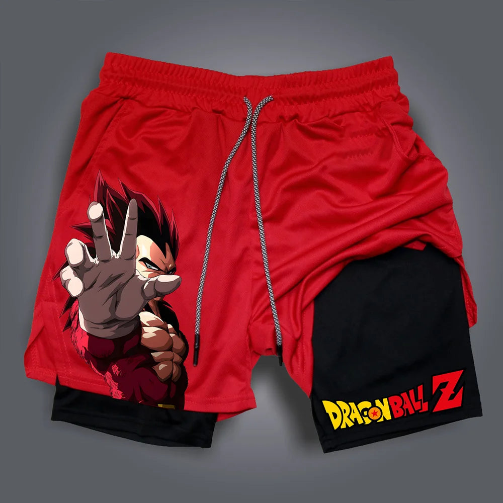 Dragon Ball 2-in-1 Sports Shorts