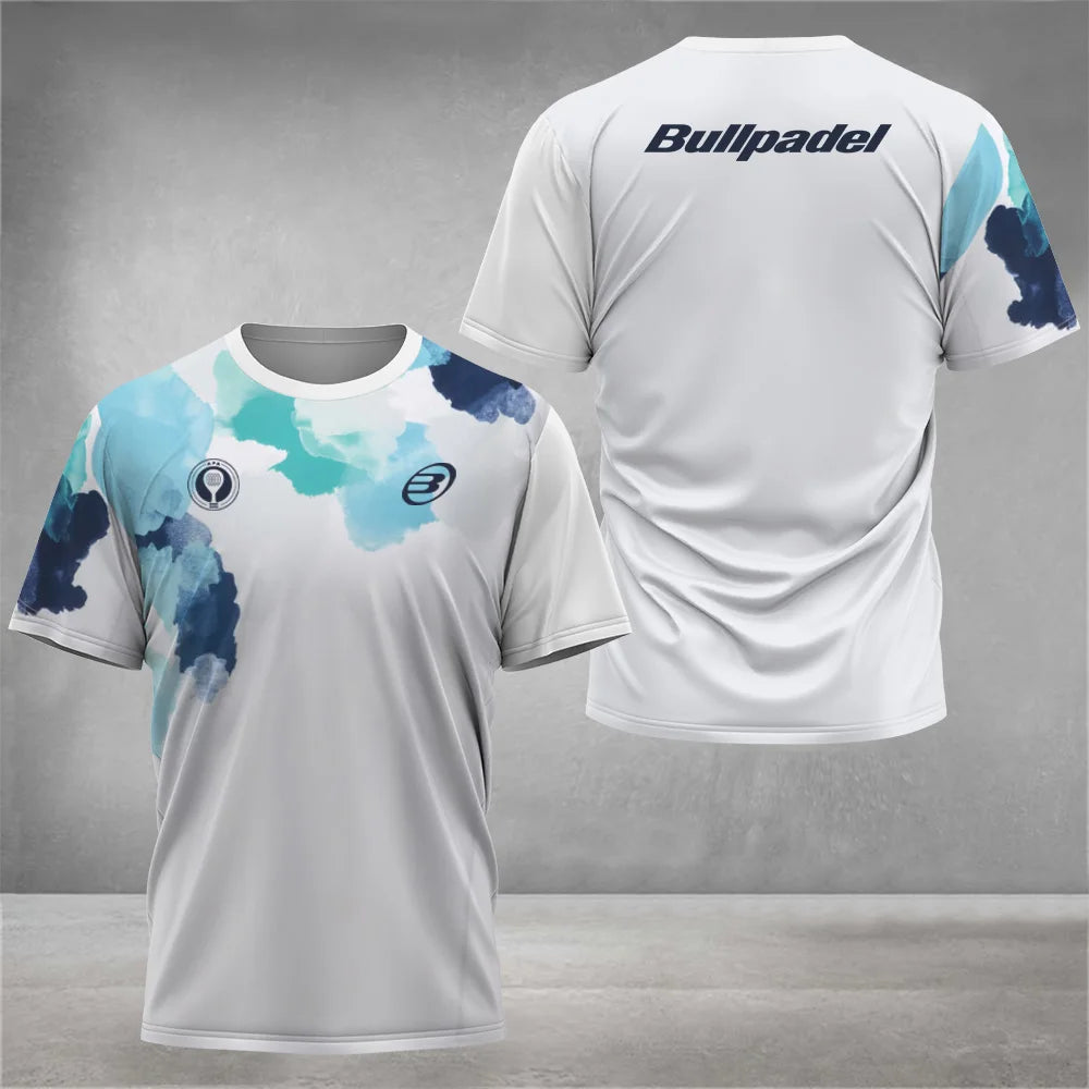 Men’s Padel Quick-Dry Sports T-Shirt | Breathable Summer Fitness Tee