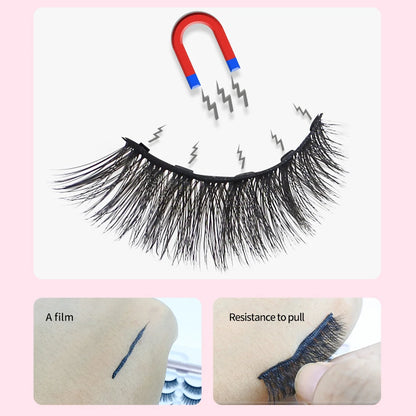 Magnetic Eyelashes with Magnetic Lashes Glue