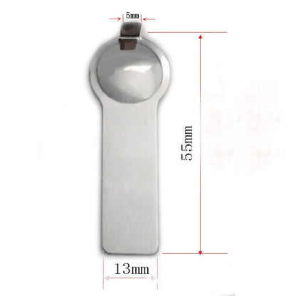 Trendy Square Italian Stainless Steel Bracelet