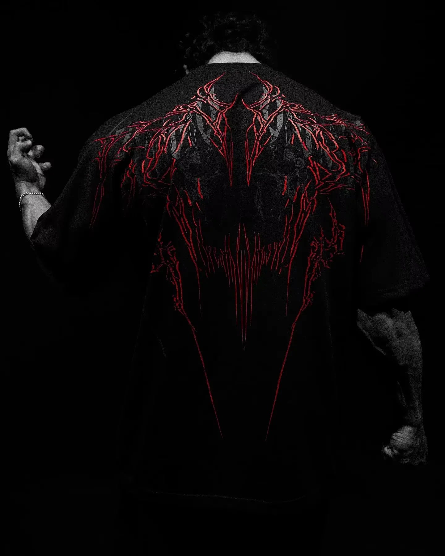 Ins American Y2K King Oversized T-Shirt