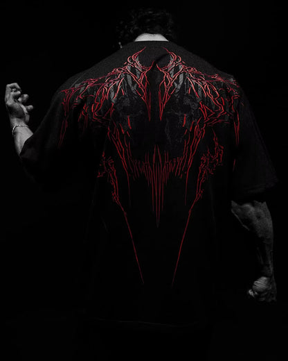 Ins American Y2K King Oversized T-Shirt