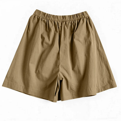 Women’s Summer Loose Wide-Leg Shorts | High Waist Casual Jogging &amp; Beach Shorts