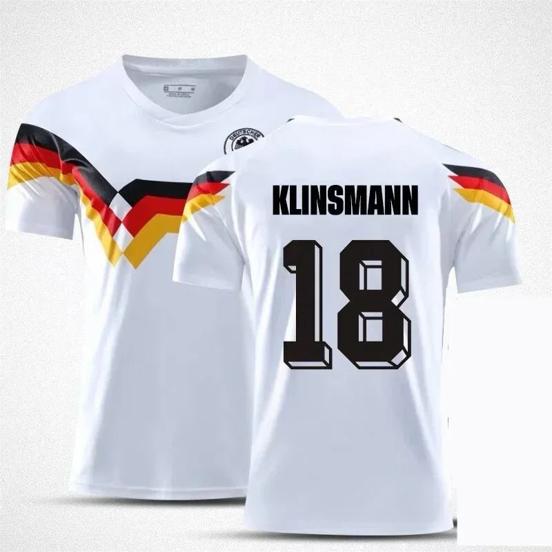 German National Football Team Kids Jersey | Euro Cup Style Quick-Dry Summer Sports Shirt
