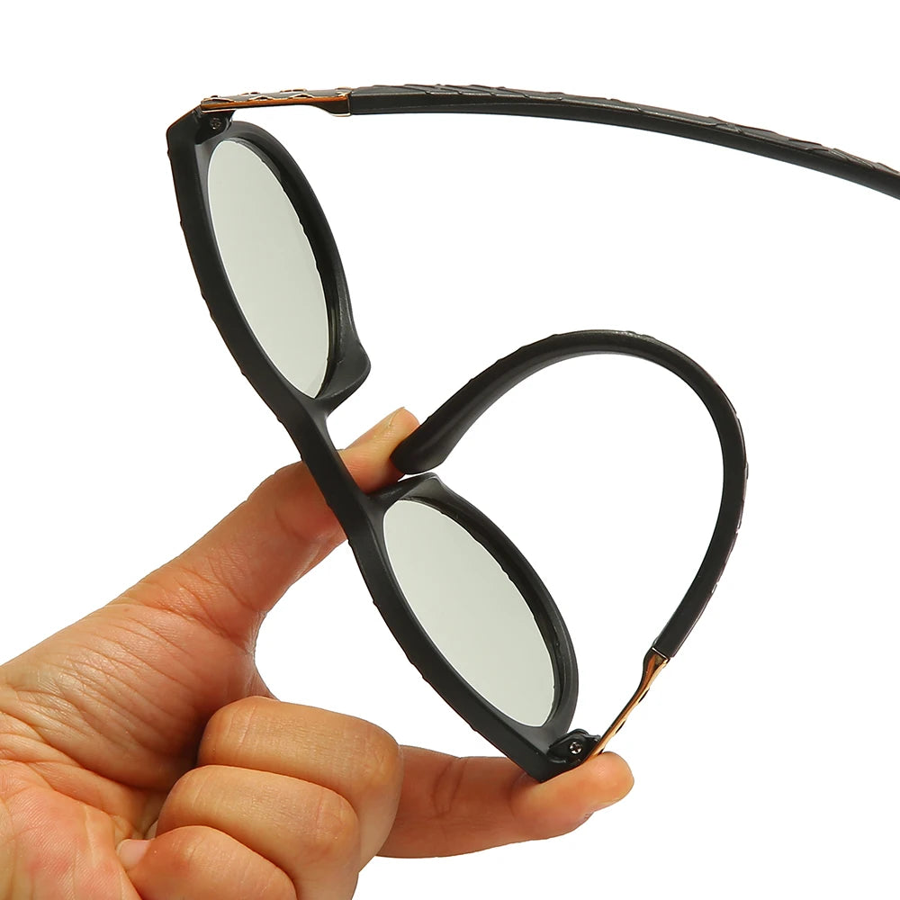 WarBLade Flexible Round Polarized Sunglasses