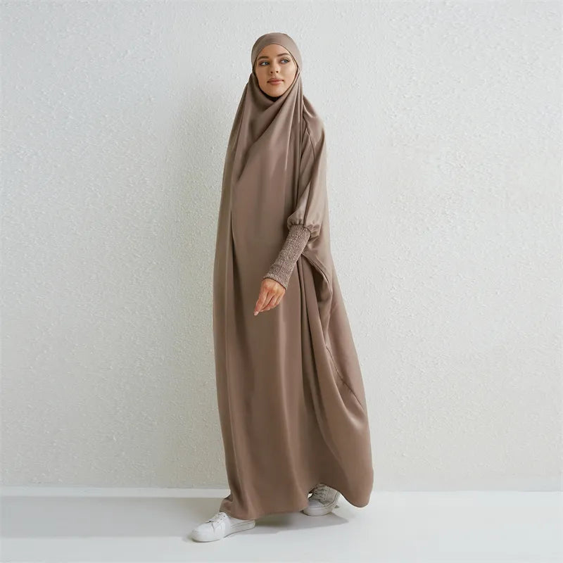 Muslim Hooded Abaya Dress
