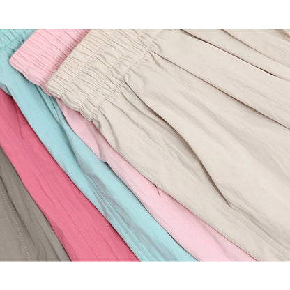 Women’s Summer Casual High-Waist Shorts | Soft Loose Beach Shorts with Pockets