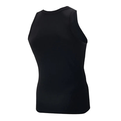 Men’s Classic Black &amp; White Tank Top – Casual Sports Vest