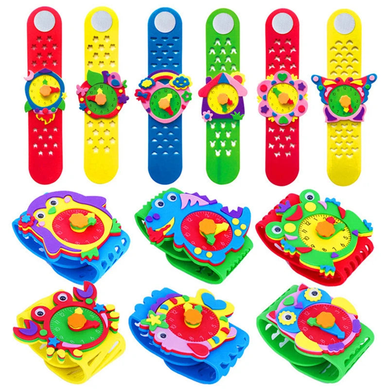 Kids DIY 3D EVA Foam Watch