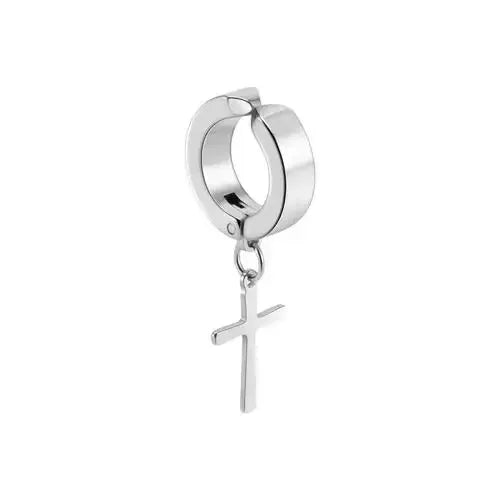 Round Stainless Steel Punk Ear Clip