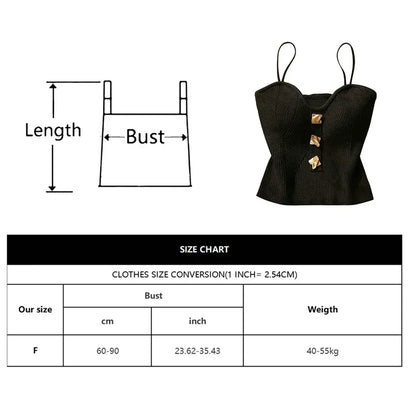 Summer Cross-Knit Suspender Women&