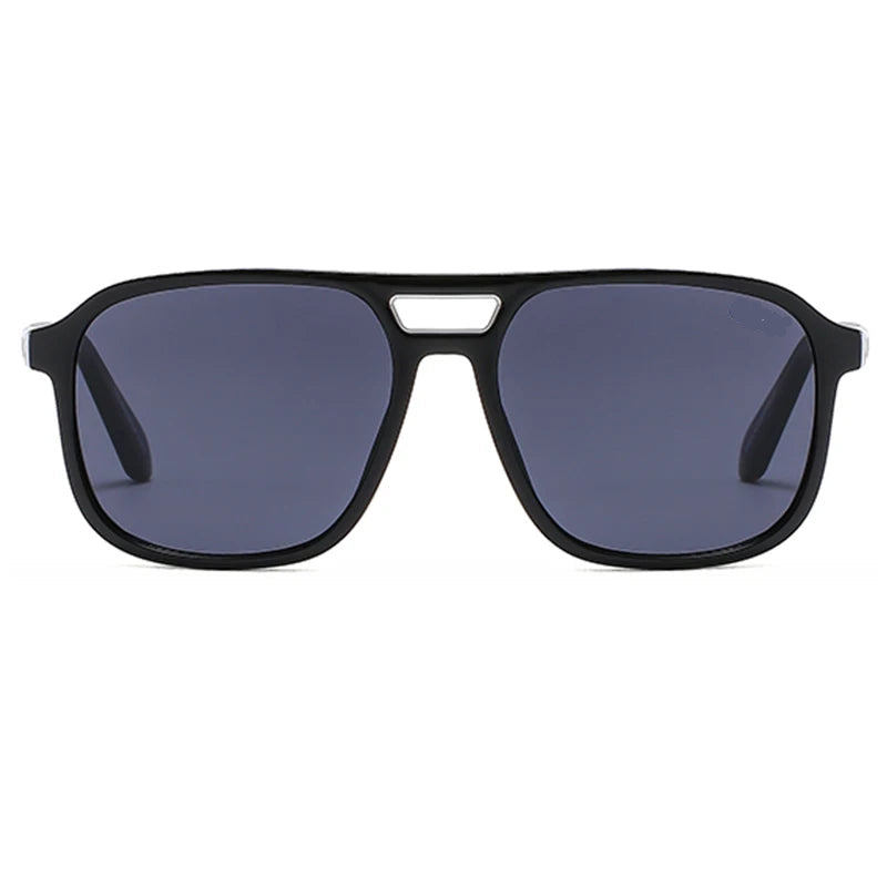 Oversized Mirror UV400 Fashion Sunglasses – Unisex Square Retro Shades
