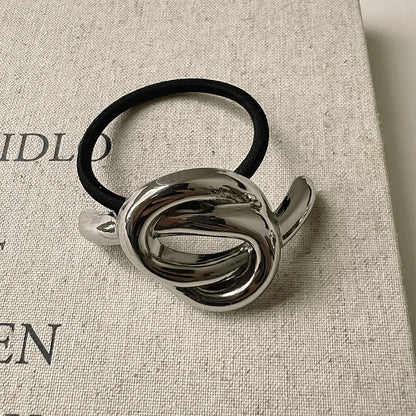 Irregular Golden Metal Hair Band for Women &amp; Girls