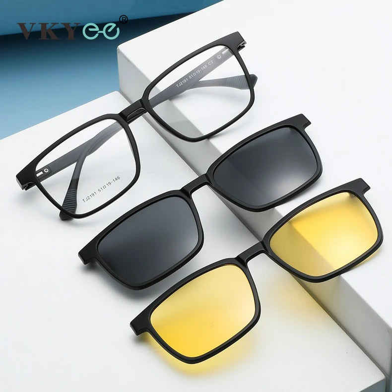 VICKY Flip-up Magnetic Clip-On Prescription Glasses