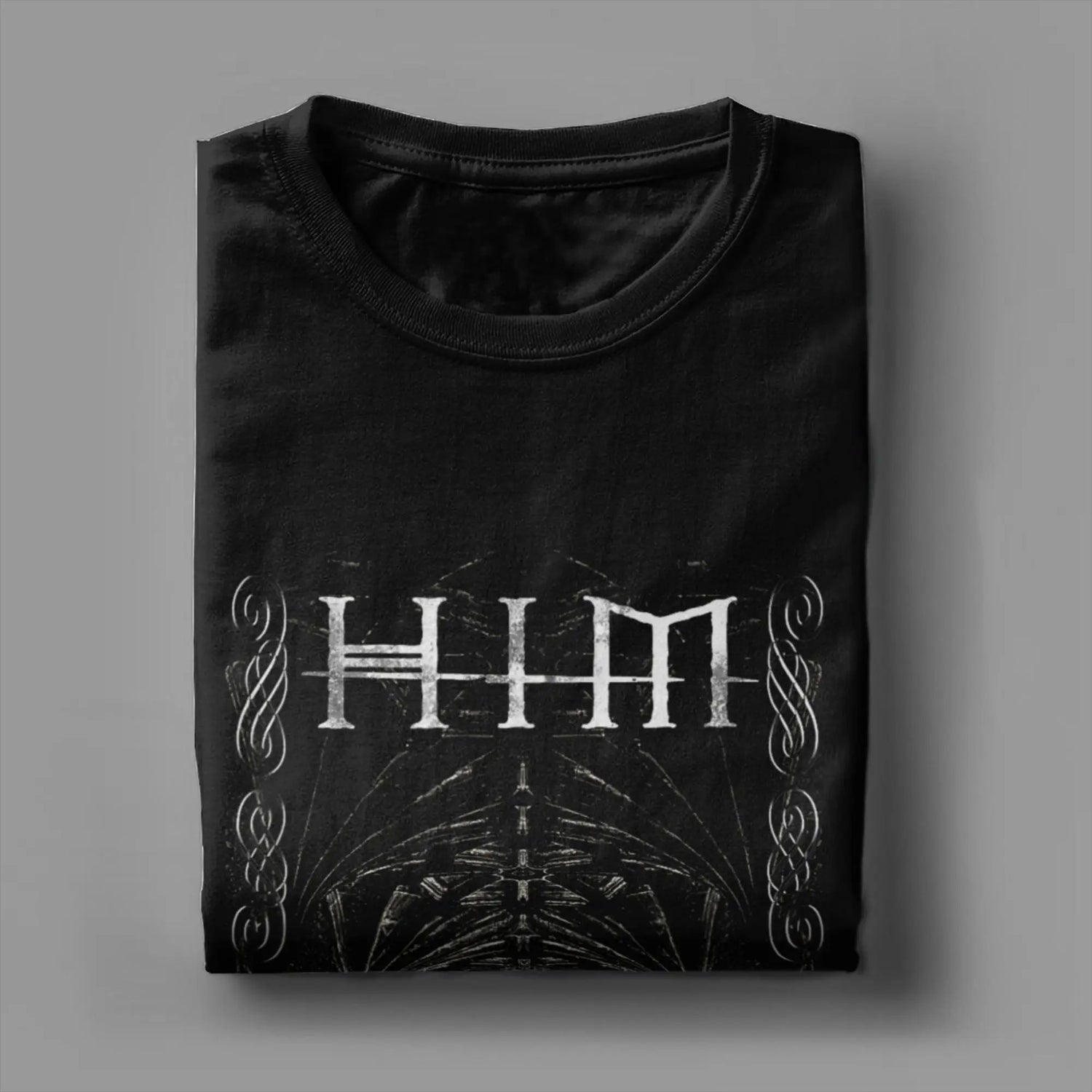 Harajuku Ville Valo Arch T-Shirt | HIM Band Inspired Aesthetic Tee