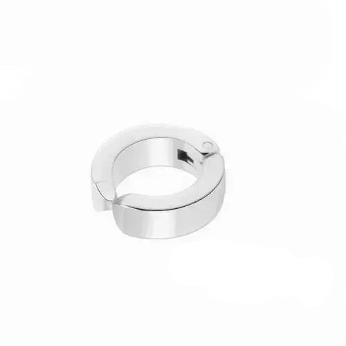 Round Stainless Steel Punk Ear Clip