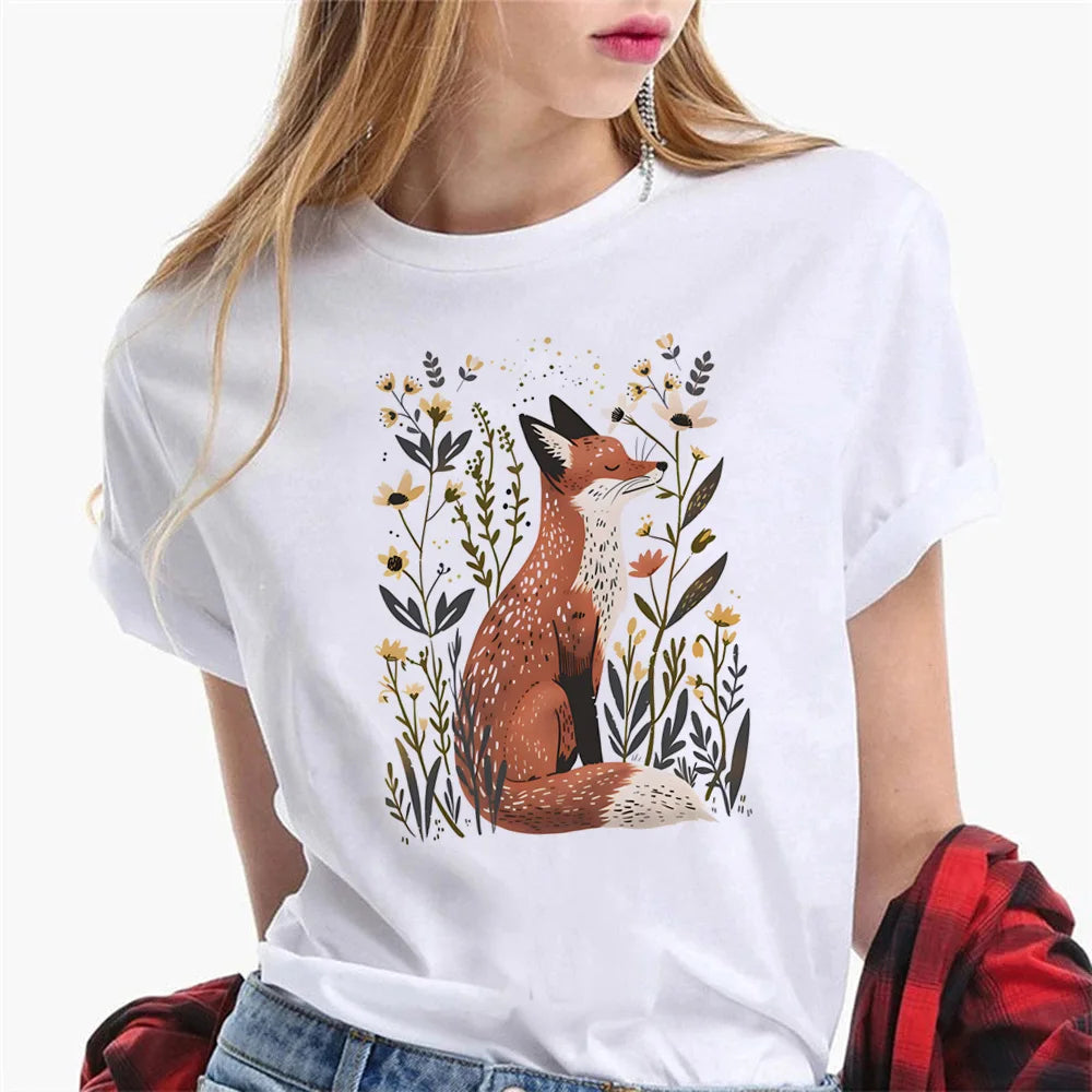 Goblincore t shirt women graphic designer t-shirts girl harajuku clothes