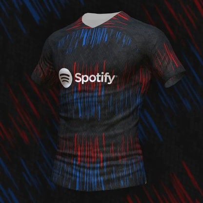 Barcelona Concept Football Jersey | Breathable Quick-Dry Oversized T-Shirt for Men
