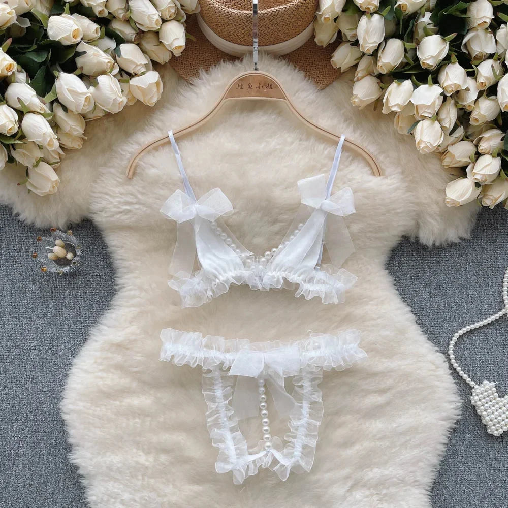 Bunny Girl Wrapped Chest Playsuit Sexy Slim Fit Lingerie