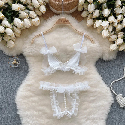 Bunny Girl Wrapped Chest Playsuit Sexy Slim Fit Lingerie