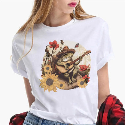 Goblincore t shirt women graphic designer t-shirts girl harajuku clothes