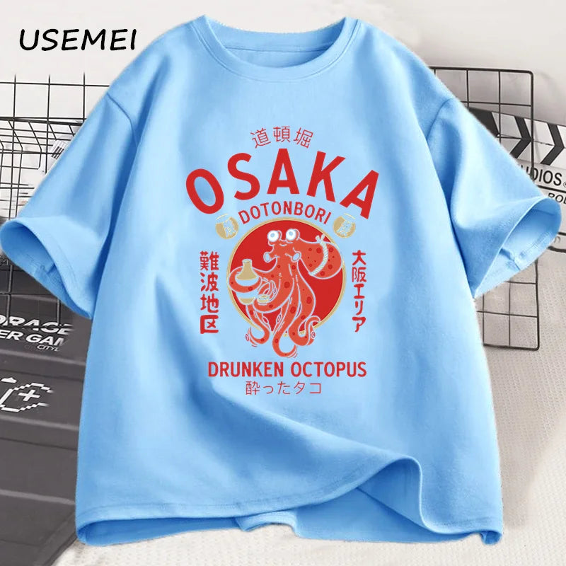 Men’s Casual Animal Print Cotton T-Shirt