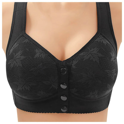 Women’s Cotton Padded Push-Up Bras | Seamless, Lace-Edge, Wire-Free