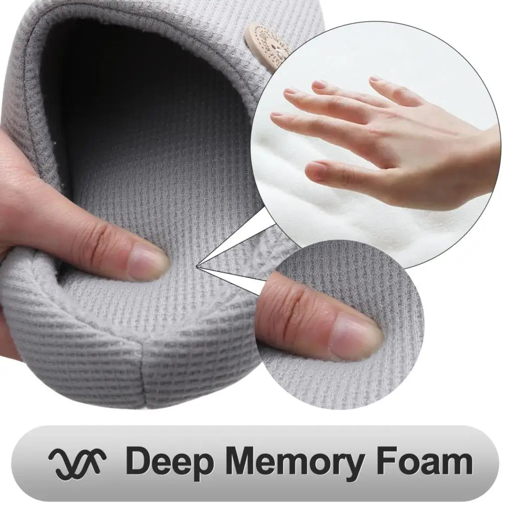 Winter Women’s Fluffy Memory Foam Slippers | Warm, Cozy &amp; Anti-Slip