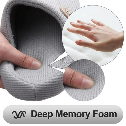 Winter Women’s Fluffy Memory Foam Slippers | Warm, Cozy &amp; Anti-Slip